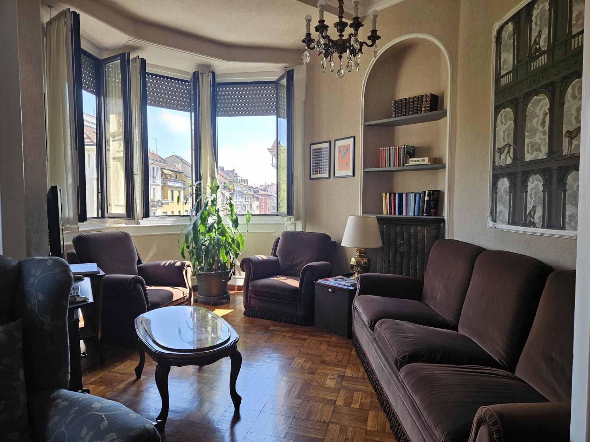 Homegallery - Elegante Appartamento Milanese Exteriör bild